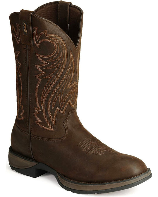 Boot  Durango  Men`s Rebel Chocolate Pull-On Western  DB5464